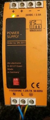 IFM Electronics DN 2011 HUTSCHIENEN Schaltnetzteil montiert.