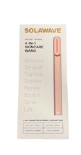 Solawave 4-in-1 Radiant Renewal Facial Wand Red Light Therapy - Rose Gold