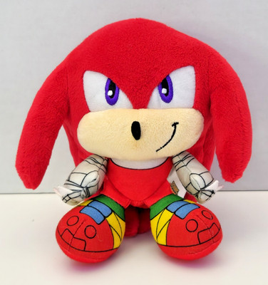 Sonic BOOM Knuckles The Echidna Plush Big Head 6'' TOMY