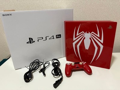 SONY PlayStation 4 Pro 1TB Marvel's Spider-Man Limited Konsolen Set mit Software