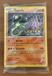 Zygarde XY129 Prerelease Promo Holo Fates Collide