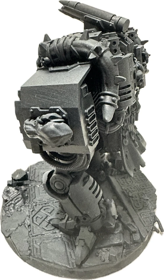 Warhammer 40k Space Wolves Themed Ballistus Dreadnought Custom - Image 4 of 4