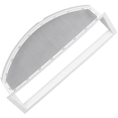 WE18X25100 WE18M19 Lint Screen Filter:13.3 x 3.0 x 4.5'', White