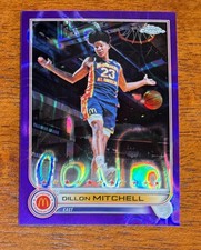 Dillon Mitchell 2022 Topps Chrome McDonalds PURPLE LAVA RC #d /299 St. Johns