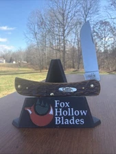 Case XX 2025 Heritage Jig Honeycomb Bone 6137 SS Sod Buster Jr Pocket Knife