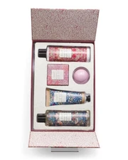 William Morris At Home Luxury STRAWBERRY THIEF Body Care Set Full Size BW/BL/HC/