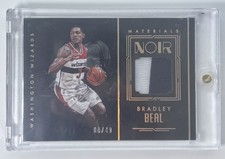 2016-17 Panini Noir Bradley Beal Game Worn Patch /49