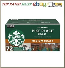 Starbucks Medium Roast K-Cup Coffee Pods, Pike Place 72 ct.