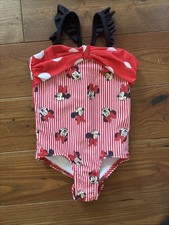 Disney Junior 2T Swimsuit One-piece Minnie Mouse, New