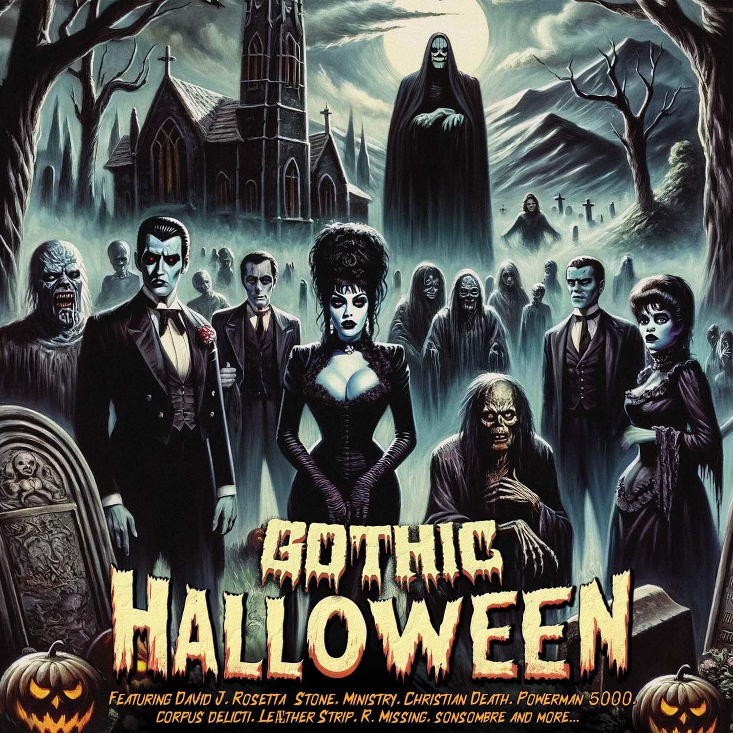 Various Artists Gothic Halloween LP Vinyl NEW