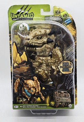 Fingerlings Untamed LIMITED EDITION GoldRush Chase Dragon Lights Sounds Wow ZZ