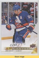 2022-23 Upper Deck Series 1 UD Canvas Josh Bailey #C51 READ t4m