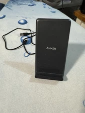 Anker AKA2524011 PowerWave 10W Qi Wireless Fast Charging Stand - Black