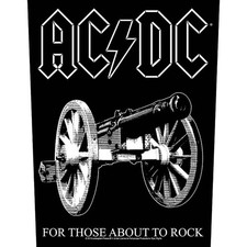 AC/DC Back Patch: For Those About To Rock Size One Size