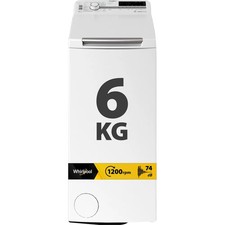 WHIRLPOOL ZEN TDLR 6252BS IT Lavatrice 6kg Carica dall'Alto Classe B 1200 Giri