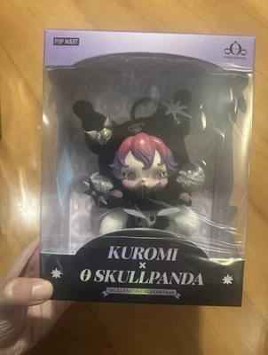 Authentic POPMART SKULLPANDA x KUROMI VINYL PLUSH SANRIO BRAND NEW SEALED UK