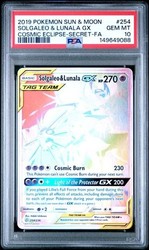 Solgaleo & Lunala GX 254/236 Cosmic Eclipse Secret Rainbow Rare