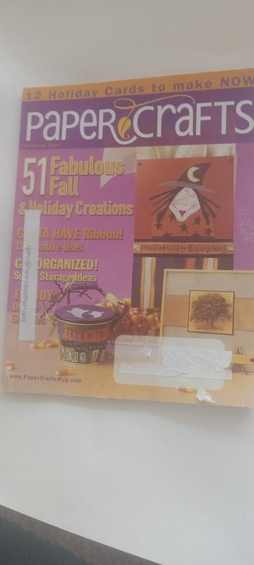 Paper Crafts Magazine October 2005  Fabulous Fall