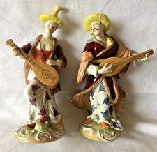 Potschappel Dresden asiatisches Musikantenpaar