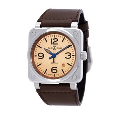 Bell and Ross BR 03 Automatic Copper Dial Men's Watch BR03A-GB-ST/SCA