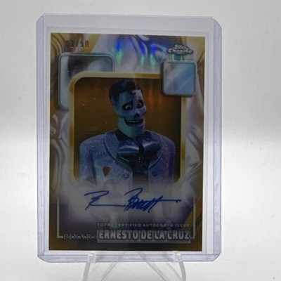 Topps 2026 Disney Chrome Ernesto de la Cruz AA-BB Auto 02/50 Benjamin Bratt