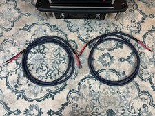 Audioquest Midnight+ Hyperlitz Speaker Cable Spade 10ft - Pair - Excellent