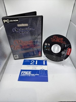 Neverwinter Nights: Hordes of the Underdark Expansion Pack (PC, 2003) 