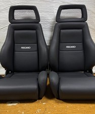 RECARO LS-M 2seats repaired seats Faux lether 0803