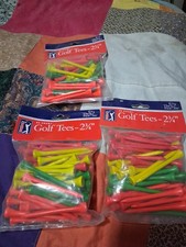 PGA Tour Course Essentials Fluorescencyjne wielokolorowe koszulki golfowe 2 3/4 70mm-65 sztuk