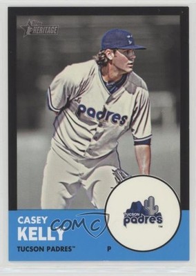 2012 Topps Heritage Minor League Edition Black Border 54/96 Casey Kelly #16 1h1