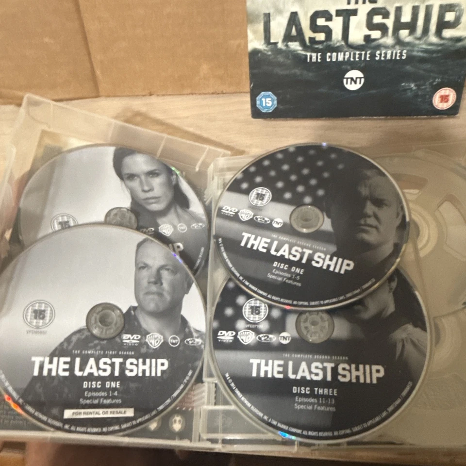 The Last Ship: The Complete Series (DVD) Eric Dane Adam Baldwin Charles Parnell - Image 4 of 4
