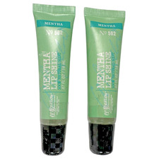 2 BATH  BODY WORKS / CO Bigelow Mentha No 502 Lip Shine Gloss NEW 2-pack