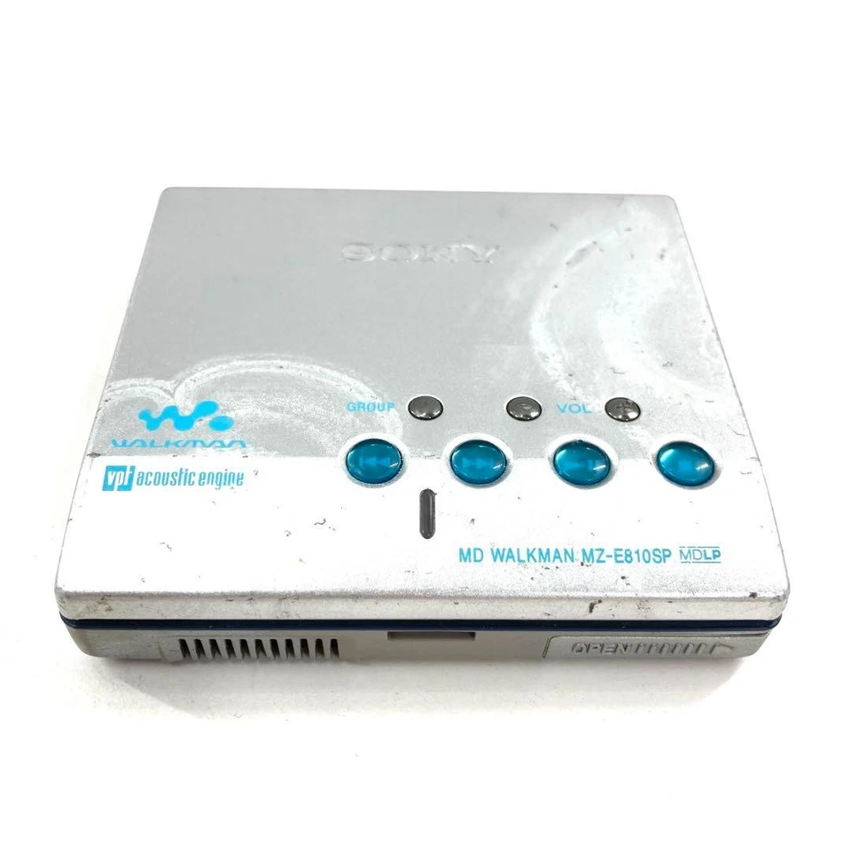 SONY MD Walkman Portable MINIDISC Player MZ-E810SP Operation confirmed - Image 2 of 4