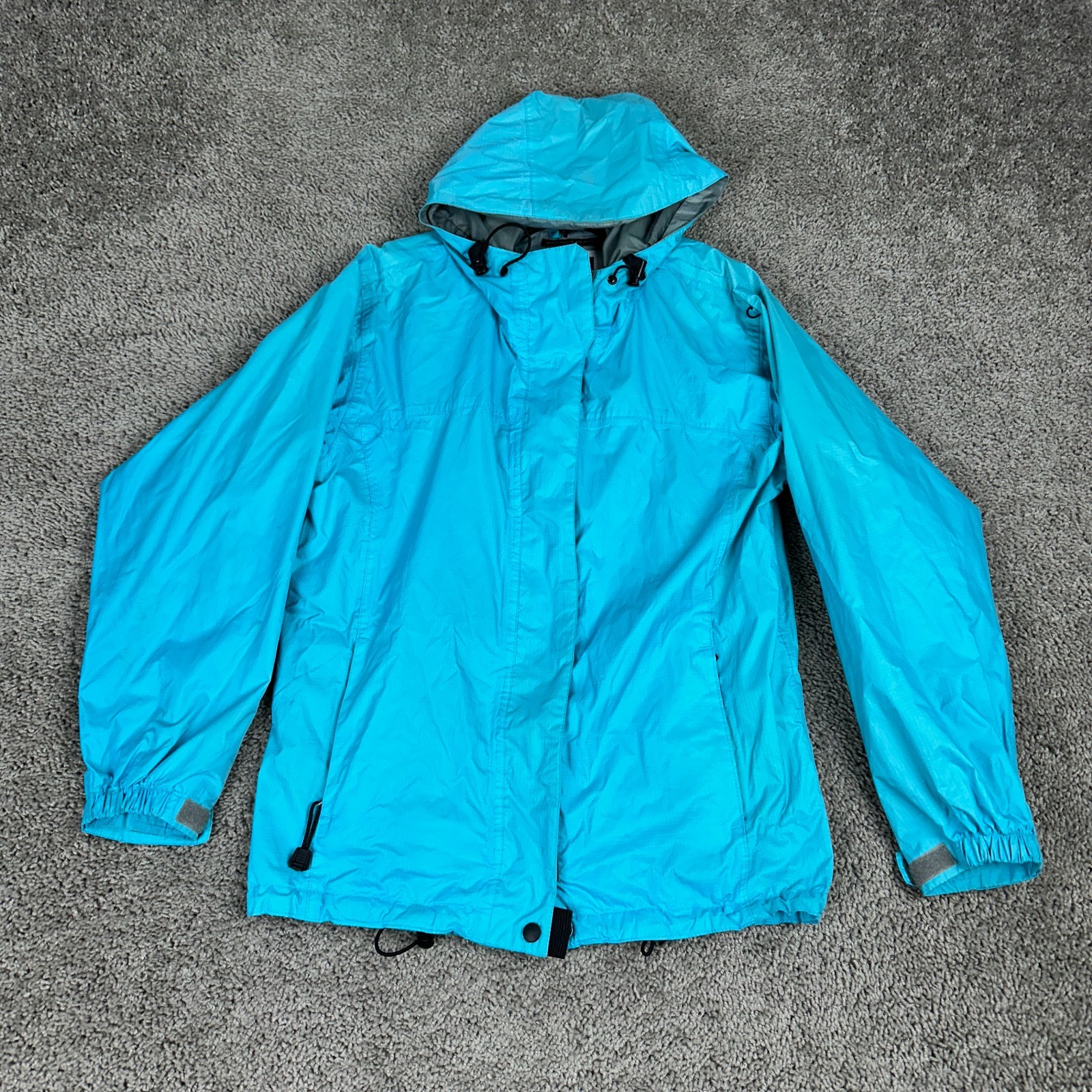 Against The Elements Jacket Womens Small Blue Wat… - image 1