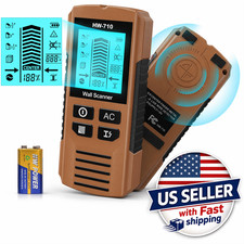 5 in 1 Stud Finder Wall Scanner LCD Display Wood Metal Wire Detector Tool