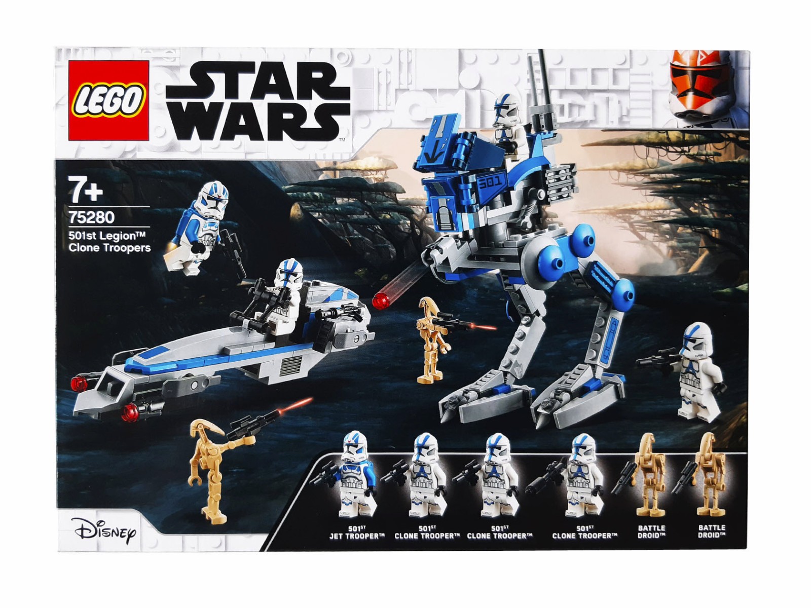 LEGO Clone Troopers der 501. Legion - 75280 Star Wars (75280) ohne Minifiguren - Bild 2