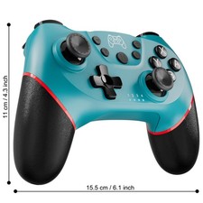 Diswoe Switch Pro Controller, Wireless Controller for Gamepad, 7