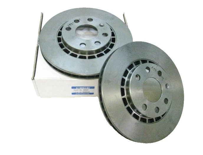 2x Original GM / Opel 569008 Discos de Freno Delanteros Ø256mm Ascona C Kadett E - Imagen 2 de 4