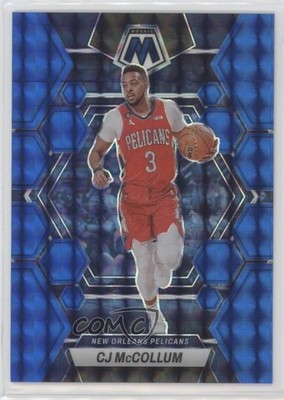 2022-23 Panini Mosaic Blue Mosaic Prizm 108/199 CJ McCollum #22 1pe9
