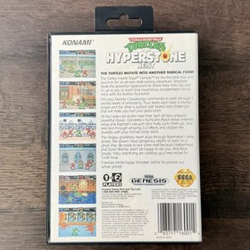 Teenage Mutant Ninja Turtles: The Hyperstone Heist Genesis CIB Read Description