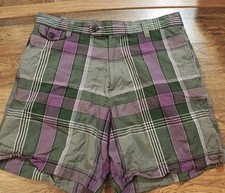 Todd Snyder Madras New York Hudson Purple Plaid Short Men’s 32x6 Golf Preppy