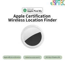 1pc Bluetooth GPS Security Tag Anti-Loss Tracker with Apple Find My App - NEW