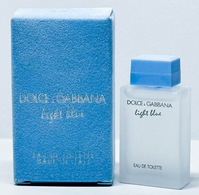 D & G Light Blue by Dolce & Gabbana 0.15 oz / 4.5 ml Mini EDT Women Splash
