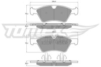Tomex Brakes Bremsbelagsatz, Scheibenbremse TX 14-57 FüR MERCEDES-BENZ
