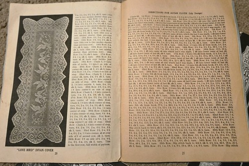 Lot of 6 Vintage Filet Crochet House of White Birches & Dover Needlework Books - Picture 4 of 15