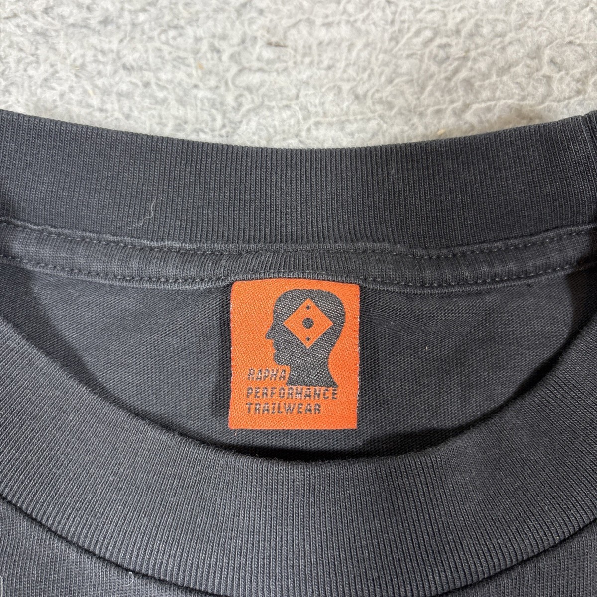 Rapha x Brain Dead Special Edition TRAIL GHOUL LS T-SHIRT Black Sz 
