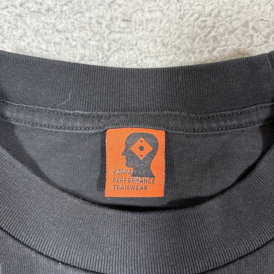 Rapha x Brain Dead Special Edition TRAIL GHOUL LS T-SHIRT Black Sz XXL - Image 2 of 4