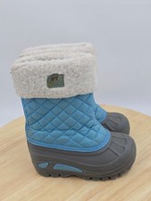 Sorel Powder Storm Quilted Toddler Kids Snow boots Sz 7