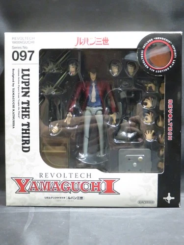 Revoltech 097 Lupin the Third : Lupin III action figure Kaiyodo (for ages 13+)