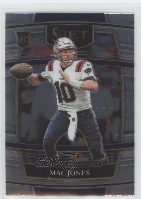 2021 Panini Select Concourse Mac Jones #51 Rookie RC 01sb